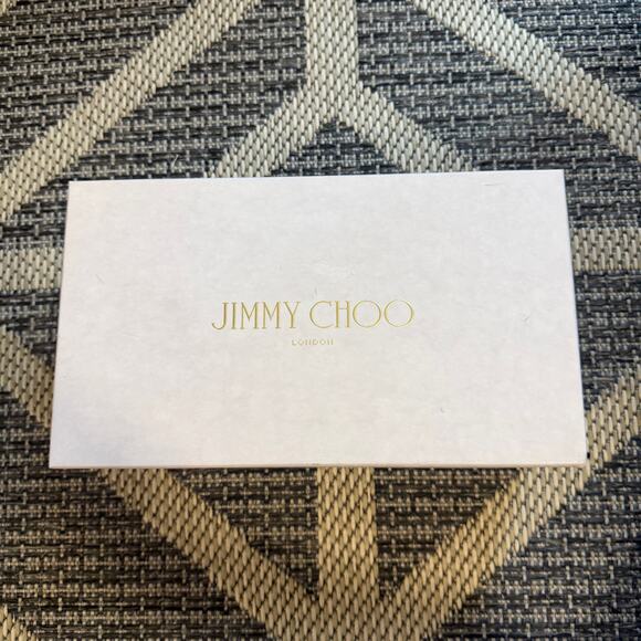Jimmy Choo Elme Flat Gold Size 38.5 - Picture 6 of 10